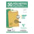 50 enveloppes - Kraft brun - B5 176x250mm - Auto-adhésive - Clairefontaine