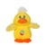 Peluche - Les Amis de Pâques Sonores - Canard Jaune en peluche - 13 cm