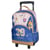 Sac à dos à roulettes Teo Jasmin 43 CM Haut de gamme College