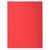 Paquet de 50 chemises 2 rabats SUPER 210 - 24x32cm - Rouge - x 5 - Exacompta