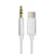 Avizar Adaptateur Audio Câble USB-C Jack 3,5 mm Connecteur Sortie Réversibles 1m Blanc