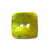 Lot de 3 boutons carré en Nacre couleur Vert Anis