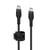 Belkin Câble USB C Power Delivery 60W Certifié USB-IF Silicone Tressé 1m Noir