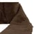 Bobine 5m Fourrure acrylique marron foncé
