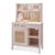 Cuisine en bois et rotin rose