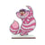 CRYSTAL ART Kit figurine à diamanter Le Chat Cheshire