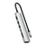 Satechi Hub USB-C Slim Multiport 7-in-1 Ethernet 1Gbit Power Delivery 100W Argent