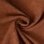 Tissu Lin d'ameublement toucher velours et envers antidérapant uni Marron