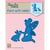 Gabarit de découpe pour machine - Nellie's Choice - Fée avec lapin - 7,5 x 6,7 cm