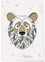 Affiche Ours scandinave | A3 : 29,7x42cm