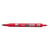 Lot de 10 marqueurs permanents - PILOT - Rouge - Pointe ogive fine et moyenne