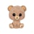 Ours en peluche Kawami 23 cm à grands yeux noirs légèrement brillants – Gipsy Toys