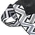 Sangle ethnique 38mm gris/blanc au mètre