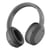 Casque Audio Bluetooth Sans Fil Réduction De Bruit Confortable Longue Autonomie Gris YONIS