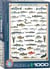 Puzzle 1000 pièces - Les poissons - Eurographics