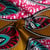 Tissu Wax africain n°936 sur fond Rose