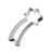 Nonnette étoile filante - inox - 140 x 60 x 30 mm
