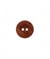 Carte de 2 boutons imitation bois en polyester 2 trous 23mm - Prym Brin Fonce marron