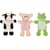 Marionnettes vache cochon grenouille - Goki
