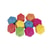 Perles en silicone Idéal attache tétine Hexagone 14mm 10 pièces - Multicolore