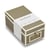 Semikolon 370083 Boîte à cartes de visite - répertoire alphabétique - 10,5 x 18 x 8,3 cm - boîte à cartes de visite - beige fango
