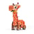 MierEdu PUZZLE 3D CONSTRUCTION&SON: ANIMAUX SAUVAGES / GIRAFE 9,79x5,36x11,67cm, avec son, fonctionne sur une pilesbouton CR2032 (incl.),  en boîte 10,8x3,5x19,4cm, 6+