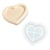 Moule en silicone 15,5cm x 14,4cm x 1,8cm - Plateau en forme de coeur