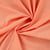 Tissu Voile de Coton Plumetis uni Pêche