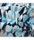 Tissu coton enduit Disco de 160 cm de largeur Bleu vendu par 50 cm