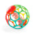 BRIGHT STARS Oball Baton de pluie facile a saisir Jouet pour nourrissons sans BPA, rouge, jaune, vert et bleu, pour les nouveaux-nés