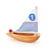 Petit voilier de bain