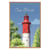 Tableau mural encadré illustration cap Ferret 65x97 cm