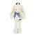 Lapin en peluche Pilou écru 47 cm - Maïlou Tradition