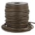 Bobine 35m cordelière aspect cuir 2mm chocolat