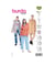 Patron Burda 5923 - Parka à capuche et poches plaquées du 34 au 48 (FR) taille n°FR 34-48