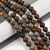 Fil de 60 Perles ronde en pierre naturelle JASPER 6 mm