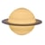 Globe SATURNE 3D pour base lévitation MAGNETICLAND