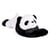 Peluche lestée Panda noir et blanc- 75 cm - Podcoll
