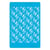 Pochoir plastique souple réutilisable 18,5 x 14,5 cm Fabrika Decoru FEUILLAGE 292