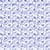 Tissu Coton imprimé Fleuris Afonso sur fond Blanc