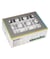 Boîte de fils Madeira - 9 bobines d'Aerolock 125 et 3 bobines d'Aeroflock 100 - noir, blanc et gris - Certifié Oeko-Tex Blanc