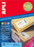 Étiquettes blanches adhésif extra-fort 105,0 x 37,0 mm 100 feuilles