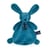 Dorlotin doudou lapin bleu minéral MA0186 - Maïlou Tradition - Aqua