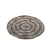 Motif cercles perles thermocollant 60mm noir