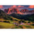 Puzzle village de val di funes : dolomites montagne 1000 pieces - collection paysage d'italie - clementoni - 39743