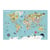 Carte du monde magnetique