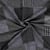 Tissu Jacquard  Motifs Patchwork sur fond Gris foncé