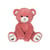 GIPSY TOYS Ourson Câlin Rose 25 cm – Peluche douce