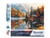 Diamond Painting Broderie Diamant Figured’Art 40x50cm toile entière roulée avec diamants carrés - Cabane au bord du Lac en Automne