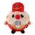 Peluche squishy Casse noisette 20cm - Rouge - Itotal